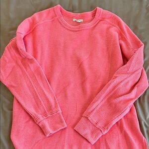 Maurices Bright Pink Knit Top